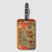  reclame in Kangaroo Bagagelabel (Voorkant (verticaal))