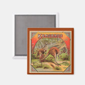  reclame in Kangaroo Magneet (Voorkant / Achterkant)