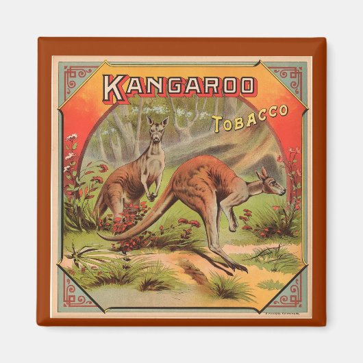  reclame in Kangaroo Magneet (Voorkant)