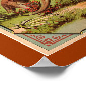 reclame in Kangaroo Poster (Hoek)