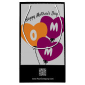 Reclame Moeder Ballonnen Gelukkige Moederdag Klein Cadeauzakje (Achterkant)