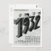 Reclame, sigaretten, sigaretten briefkaart (Voorkant / Achterkant)