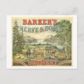 Reclame uit het verleden Patentgeneesmiddel voor p Briefkaart (Voorkant)