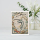  reclame Universal Food Chopper Briefkaart (Staand voorkant)
