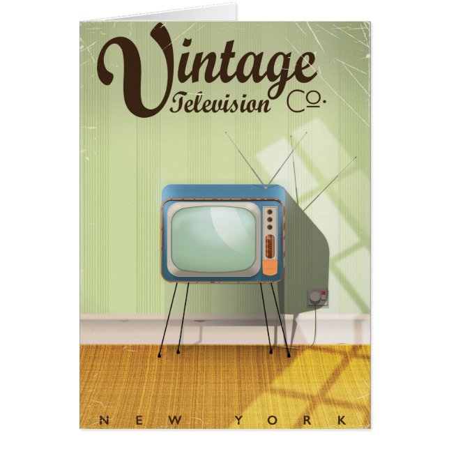 Reclame van Vintage Television Co. (Voorkant)