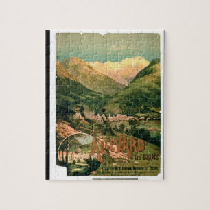 Reclame voor "Allevard Les Bains", Isere (kol. Legpuzzel