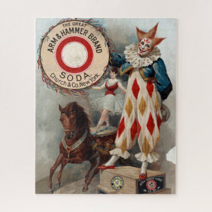 reclame voor arm & hamer soda legpuzzel