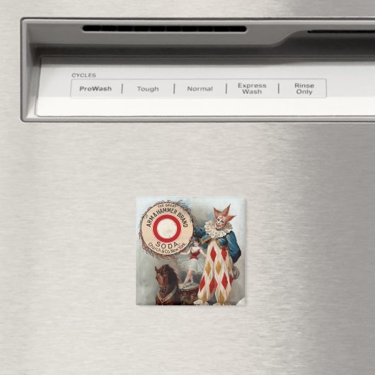  reclame voor arm & hamer soda magneet (Insitu (Vaatwasser))