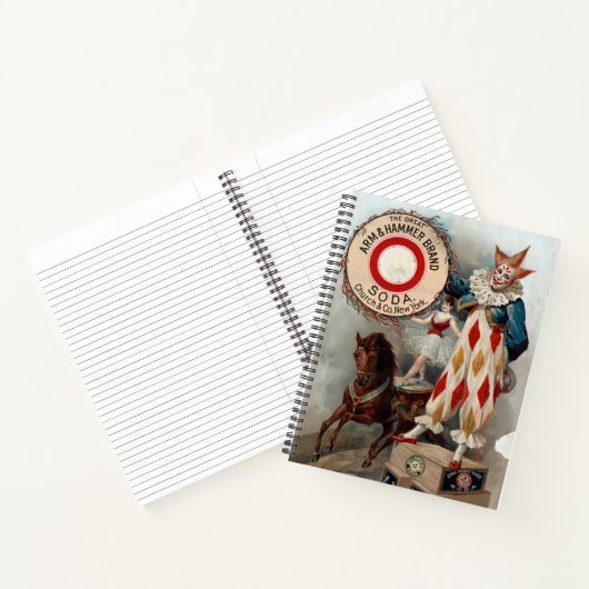  reclame voor arm & hamer soda notitieboek (Binnen)