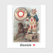  reclame voor arm & hamer soda sticker (Vel)