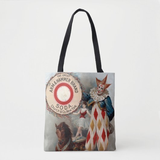 reclame voor arm & hamer soda tote bag (Voorkant)