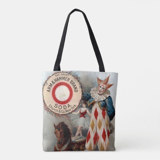  reclame voor arm & hamer soda tote bag (Achterkant)