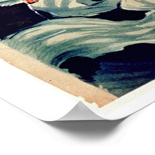 Reclame voor "Bec Auer" (kleurenlitho) Poster (Hoek)