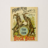Reclame voor Bockbier van Geiten Legpuzzel (Verticaal)