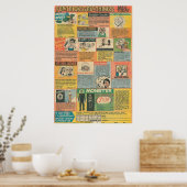  reclame voor boekenAdvertisements Poster (Keuken)