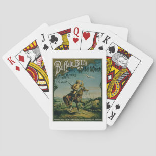 Reclame voor 'Buffalo Bill's Wilde West and Co. Pokerkaarten