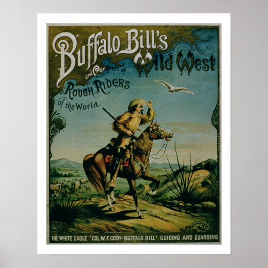 Reclame voor 'Buffalo Bill's Wilde West and Co. Poster (Voorkant)