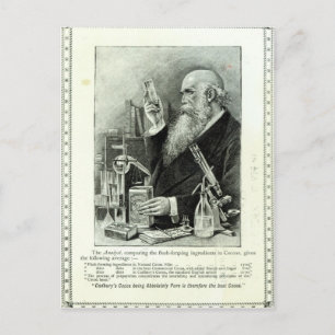 Reclame voor "Cadbury's Cocoa" Briefkaart