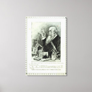 Reclame voor "Cadbury's Cocoa" Canvas Afdruk