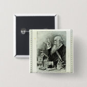 Reclame voor "Cadbury's Cocoa" Vierkante Button 5,1 Cm (Voorkant /achterkant)