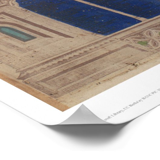 Reclame voor California Express (2546A) Poster (Hoek)