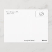 Reclame voor Champagne Biscuits Briefkaart (Achterkant)