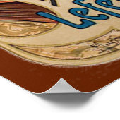 Reclame voor Champagne Biscuits Poster (Hoek)