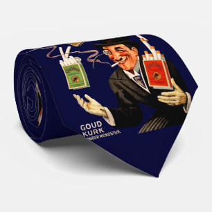 Reclame voor Chief Whip sigaretten uit de jaren 20 Stropdas
