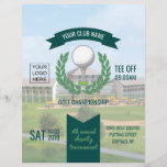 Reclame voor clubs en bedrijfsculptoeristen flyer<br><div class="desc">Gepersonaliseerde Golf Tournament Invitation Flyers voor elke soort club/vereniging of organisatie. Alle elementen op deze Uitnodiging van de Club/van de Collectieve gebeurtenis zijn volledig klantgericht. Als u hulp nodig hebt bij de aanpassingen of als u een andere persoonlijke aanraking in het ontwerp wilt opnemen, kunt u contact met ons opnemen...</div>