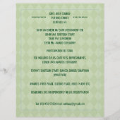 Reclame voor clubs en bedrijfsculptoeristen flyer (Achterkant)