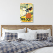 reclame voor concerten canvas afdruk (Insitu (Slaapkamer))