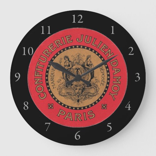  reclame voor confiturerie grote klok (Voorkant)