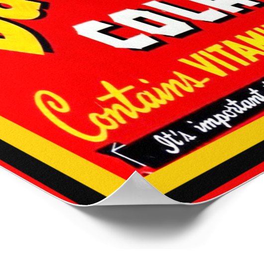 reclame voor Dandy Cola Poster (Hoek)