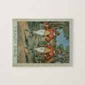 Reclame voor de "Harley Brothers" (kleur li Legpuzzel (Horizontaal)