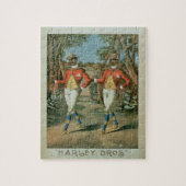 Reclame voor de "Harley Brothers" (kleur li Legpuzzel (Verticaal)