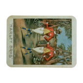 Reclame voor de "Harley Brothers" (kleur li Magneet (Horizontaal)