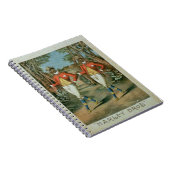 Reclame voor de "Harley Brothers" (kleur li Notitieboek (Rechterzijde)