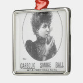 Reclame voor de zwarte koolstof metalen ornament (Links)