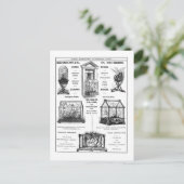 Reclame voor "Dick Radclyffe & Co." Rustische adve Briefkaart (Staand voorkant)