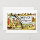 reclame voor Dole Bros. Hop en mout Briefkaart (Voorkant / Achterkant)