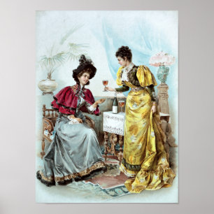 reclame voor dranken poster