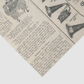  reclame voor fonografen tissuepapier (Detail)