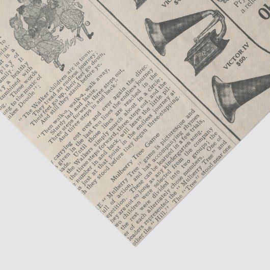  reclame voor fonografen tissuepapier (Detail)