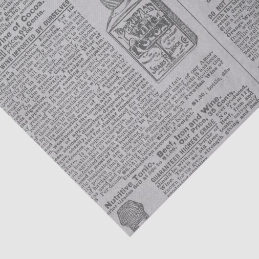  reclame voor geneesmiddelen tissuepapier (Detail)