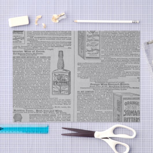  reclame voor geneesmiddelen tissuepapier (Craft)