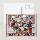  reclame voor gezinsgeneesmiddelen briefkaart (Voorkant / Achterkant)