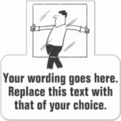 Reclame voor Glazenier Glas en Glazing Sticker (Voorkant)