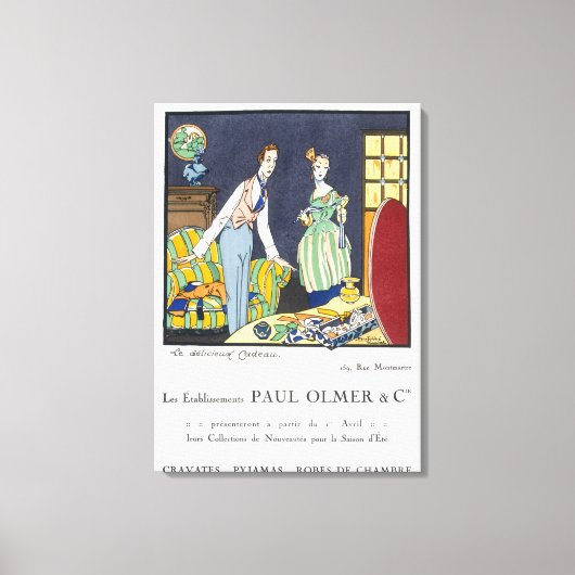 Reclame voor het Collectie van Paul Olmer's Summer Canvas Afdruk (Voorkant)