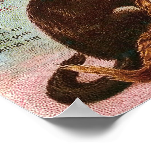  reclame voor Hoyt in Keulen Poster (Hoek)