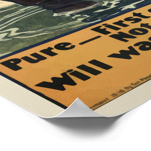  reclame voor ivoren zeep poster (Hoek)